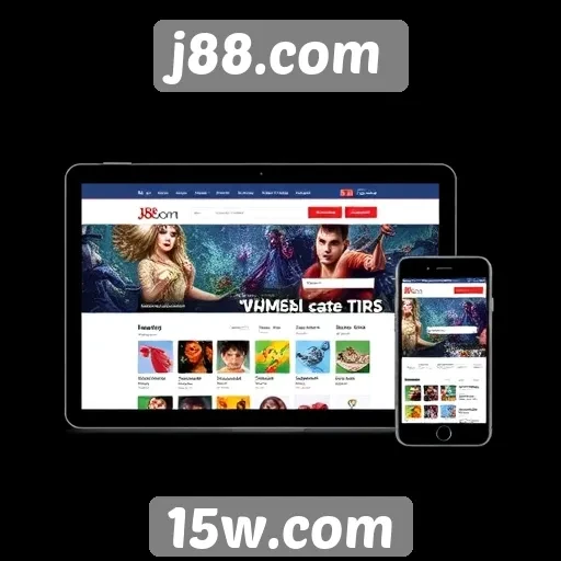 Impacto do design responsivo em j88.com